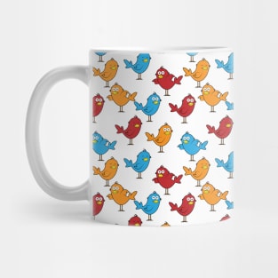 Cute Bird Neck Gator Funny Bird Mug